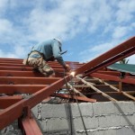 Welding on Roof