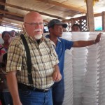 John Driesbach preaches about the Water of Life  in Batang District, Hernani, Eastern Samar