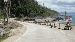 Road Damage Between Osmena and Lawaan